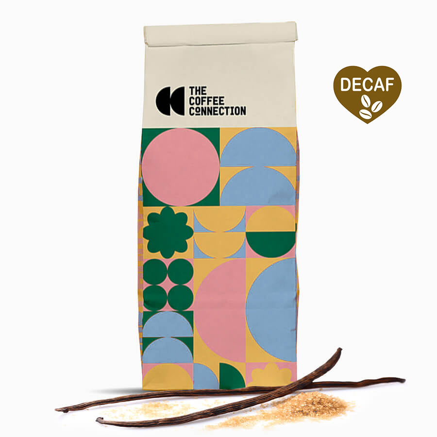 Dutch Vanilla Flavoured Coffee Beans Decaf