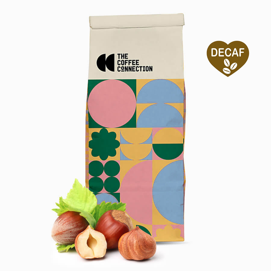 Hazelnut Flavoured Coffee Beans - Decaf