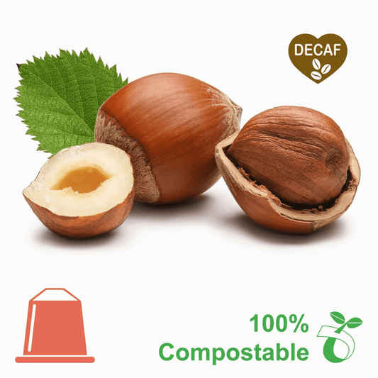 Smooth Hazelnut Capsules (Decaf) - The Coffee Connection