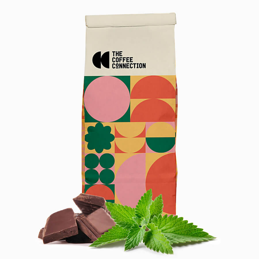 Chocolate Mint Flavoured Coffee Beans